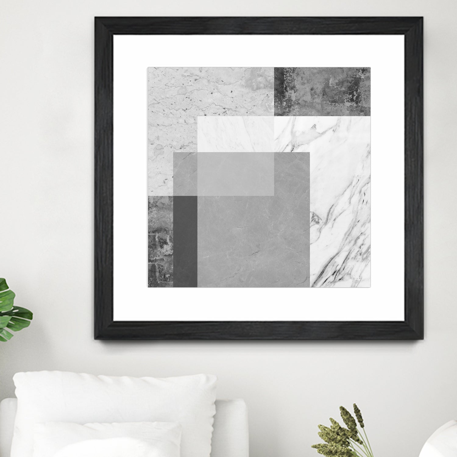 Concrete geometry 04 by Vitor Costa on GIANT ART - gray digital painting