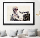 Elton john by miguel angel romero franco on GIANT ART - gray photo manipulation