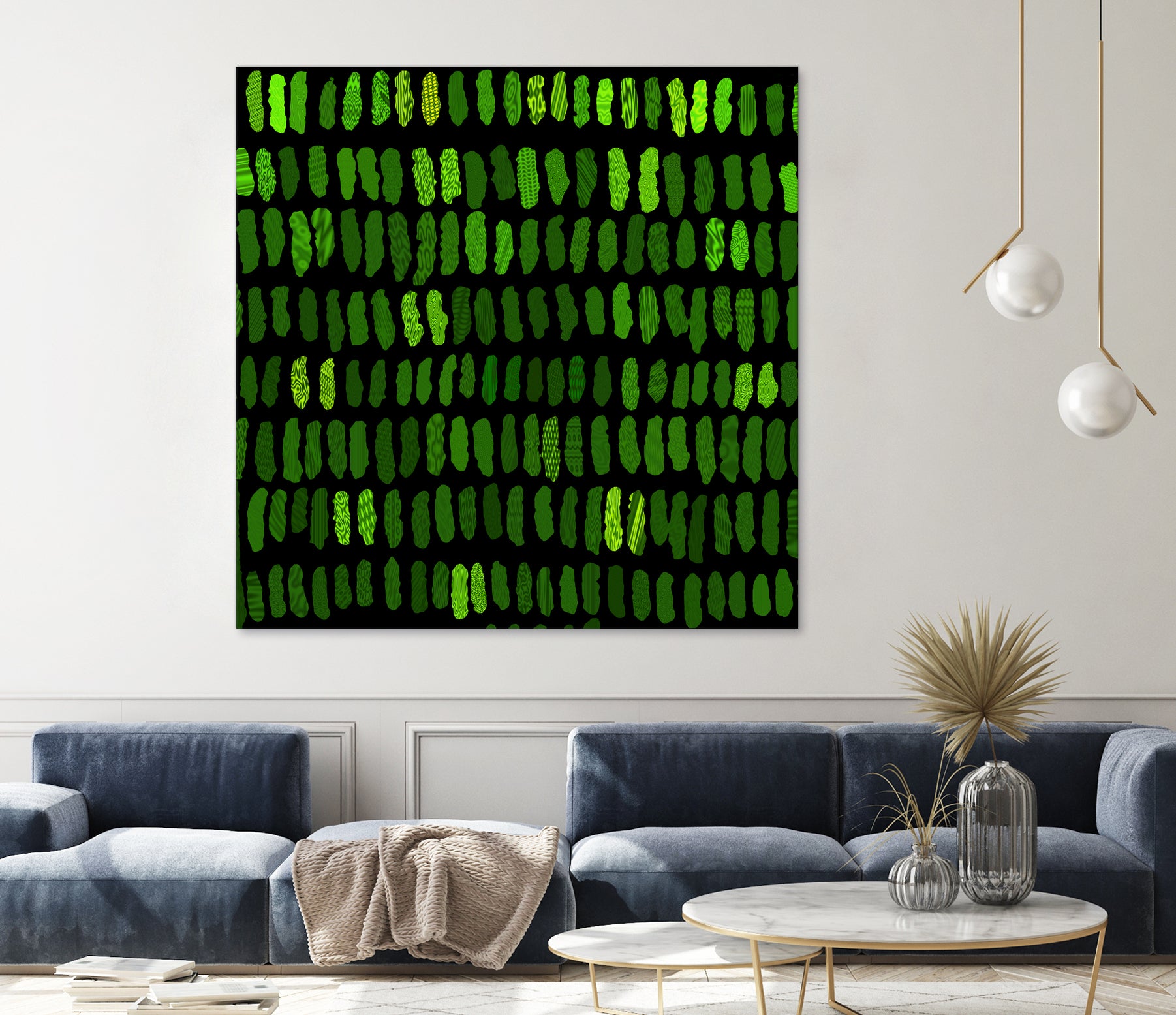 Green Cells by Victor Fitzsimons on GIANT ART - green photo manipulation