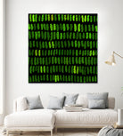 Green Cells by Victor Fitzsimons on GIANT ART - green photo manipulation