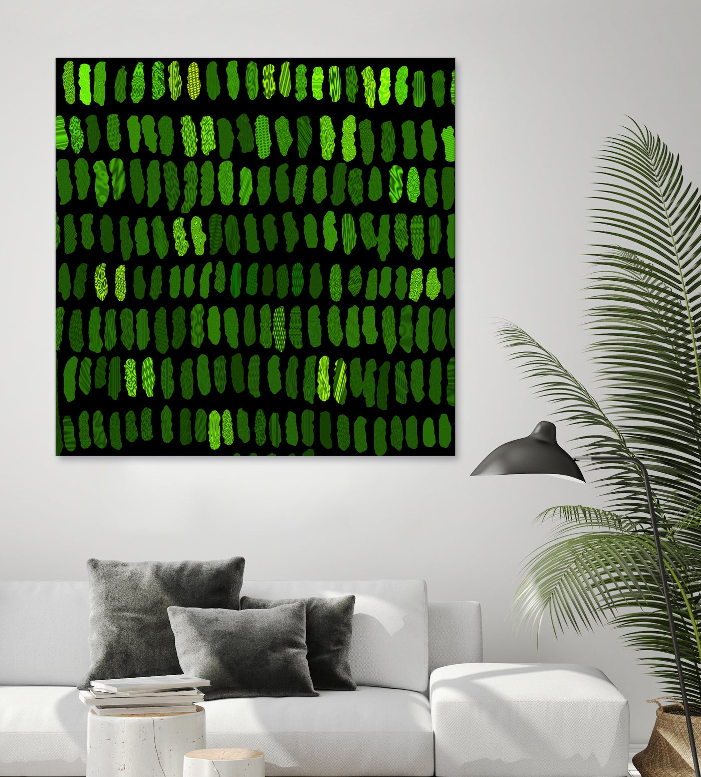 Green Cells by Victor Fitzsimons on GIANT ART - green photo manipulation