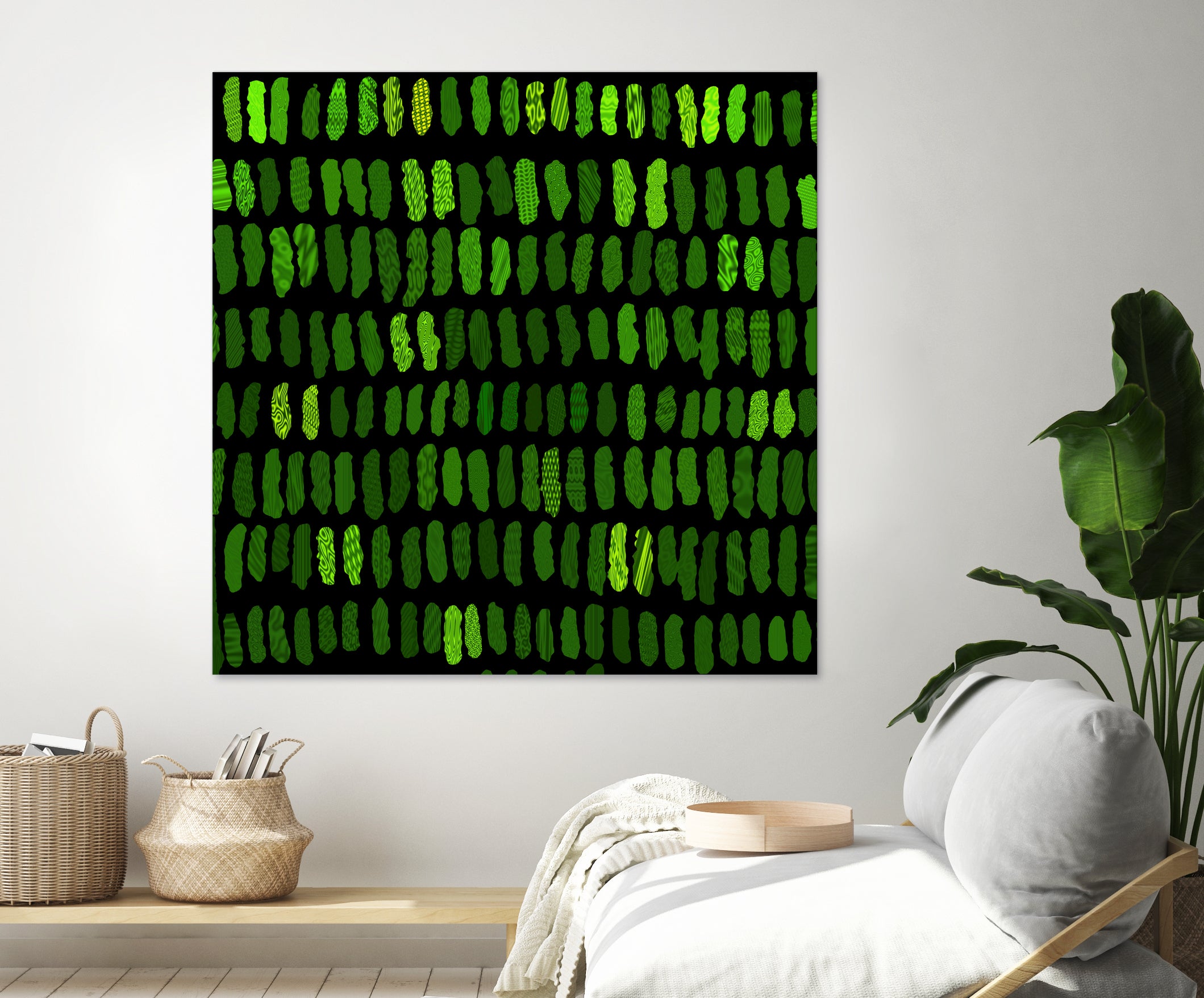 Green Cells by Victor Fitzsimons on GIANT ART - green photo manipulation