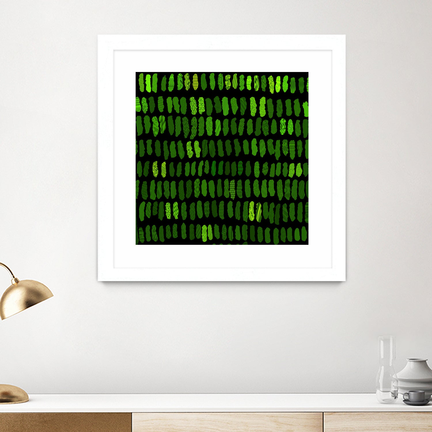 Green Cells by Victor Fitzsimons on GIANT ART - green photo manipulation