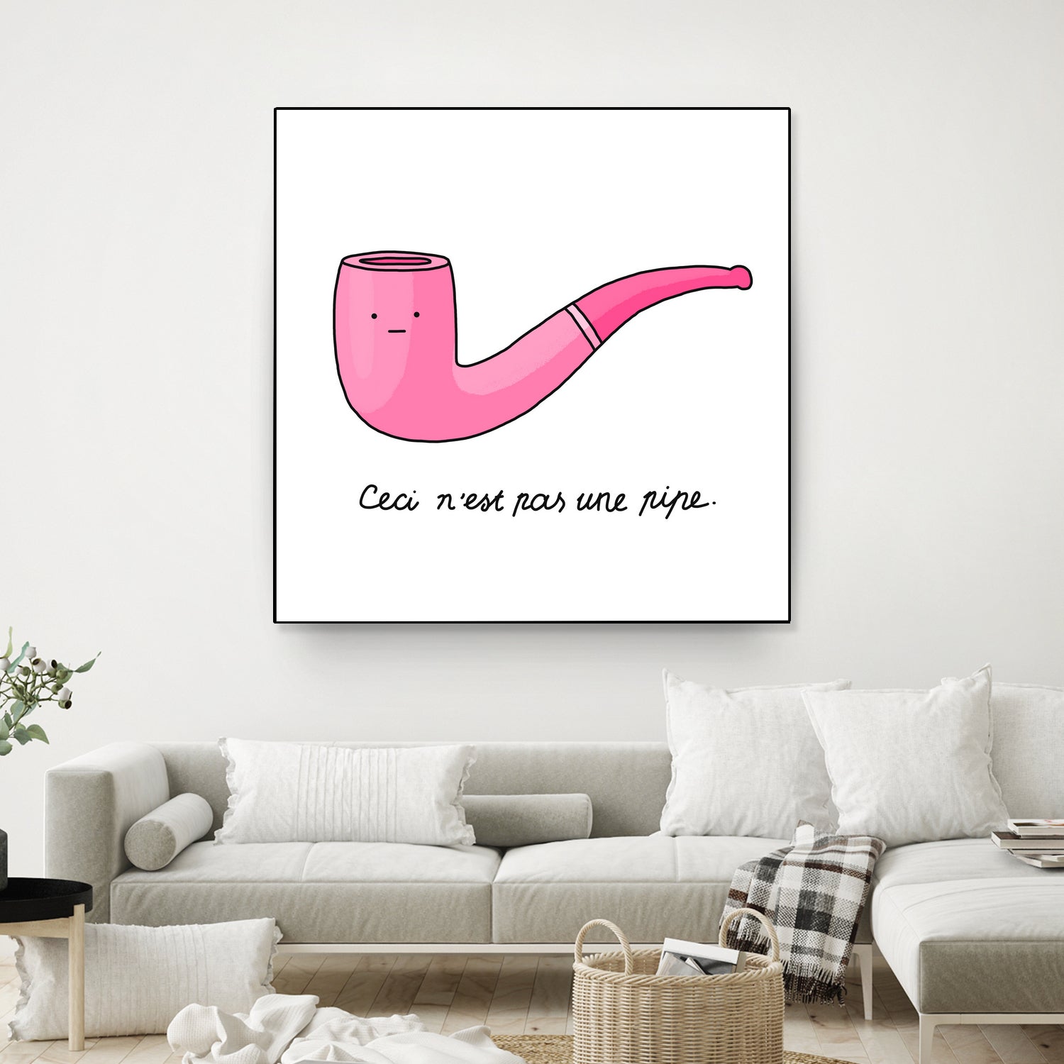 Pipe by Idil Keysan on GIANT ART - pink digital drawing