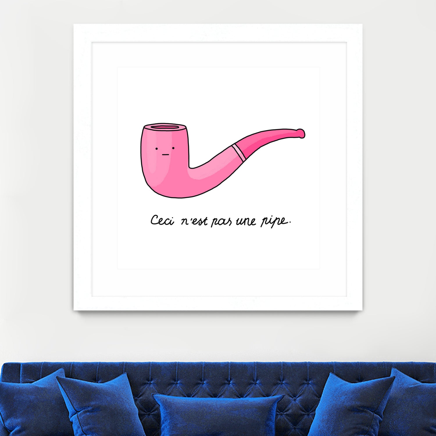 Pipe by Idil Keysan on GIANT ART - pink digital drawing