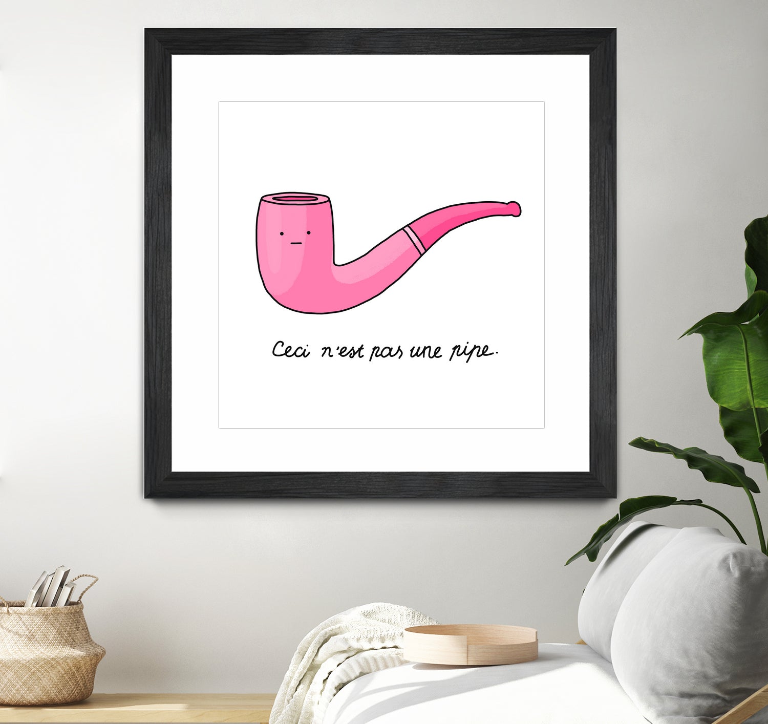 Pipe by Idil Keysan on GIANT ART - pink digital drawing