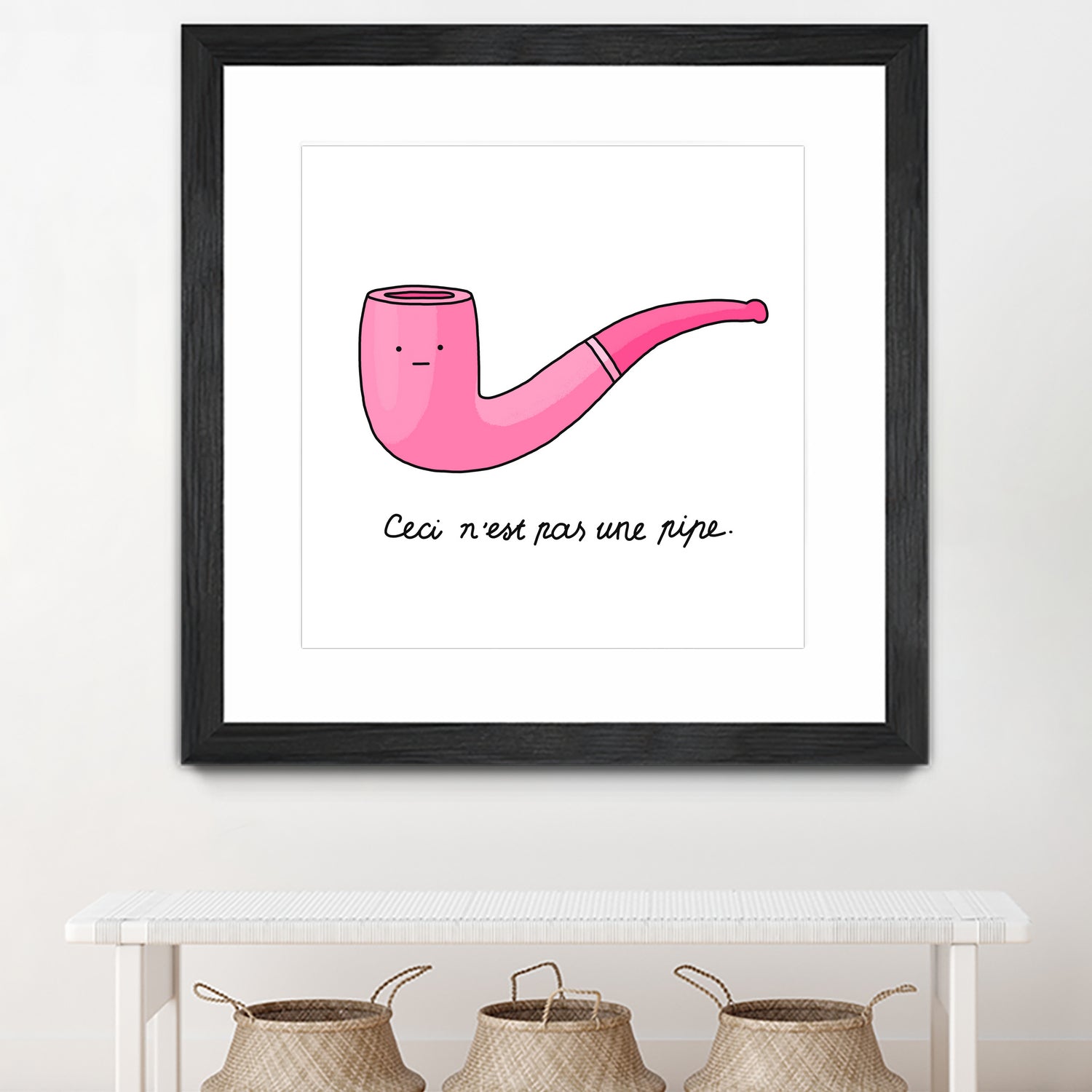 Pipe by Idil Keysan on GIANT ART - pink digital drawing