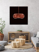 Sasfepu X-Ray Nintendo SNES Joypad Red by Jose-Carlos Matias on GIANT ART - red 3d art