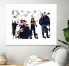 metallica glass art by sleep mountain on GIANT ART - white digital painting