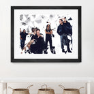 metallica glass art by sleep mountain on GIANT ART - white digital painting