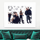 metallica glass art by sleep mountain on GIANT ART - white digital painting