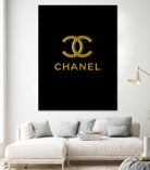 Chanel by miguel angel romero franco on GIANT ART - black digital drawing