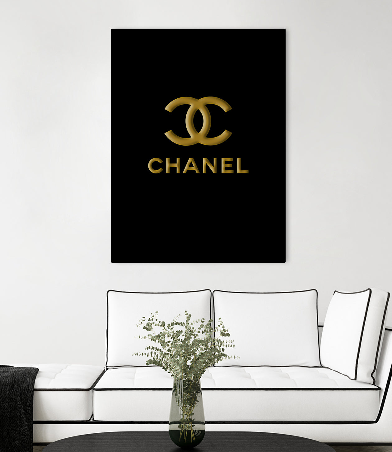 Chanel by miguel angel romero franco on GIANT ART - black digital drawing