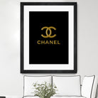 Chanel by miguel angel romero franco on GIANT ART - black digital drawing