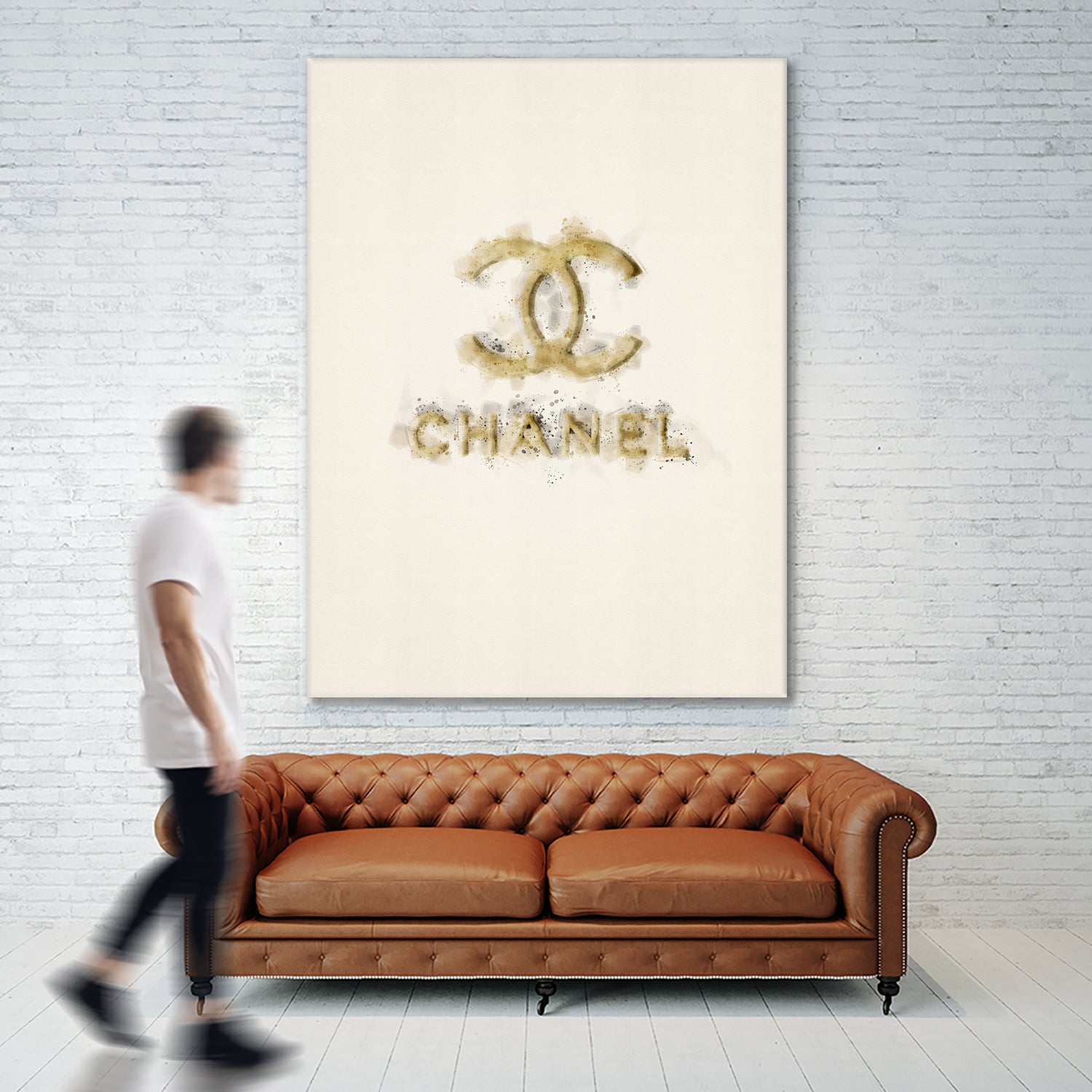 Chanel by miguel angel romero franco on GIANT ART - white digital drawing