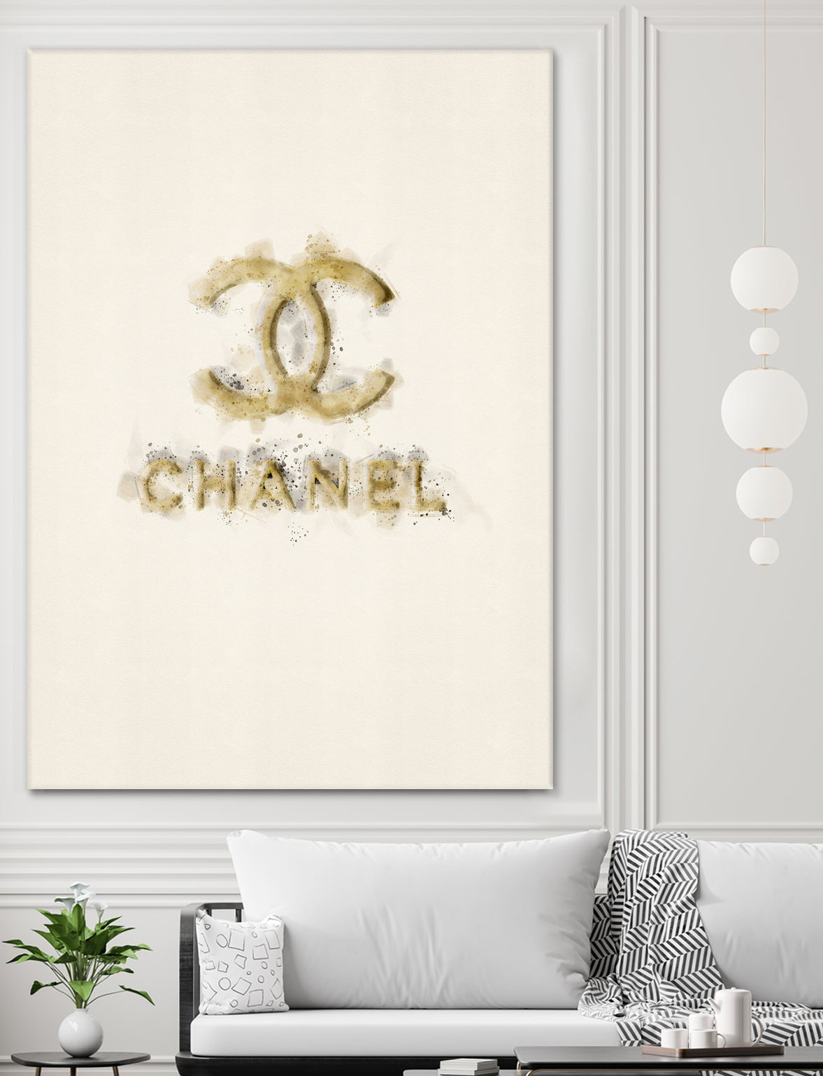 Chanel by miguel angel romero franco on GIANT ART - white digital drawing