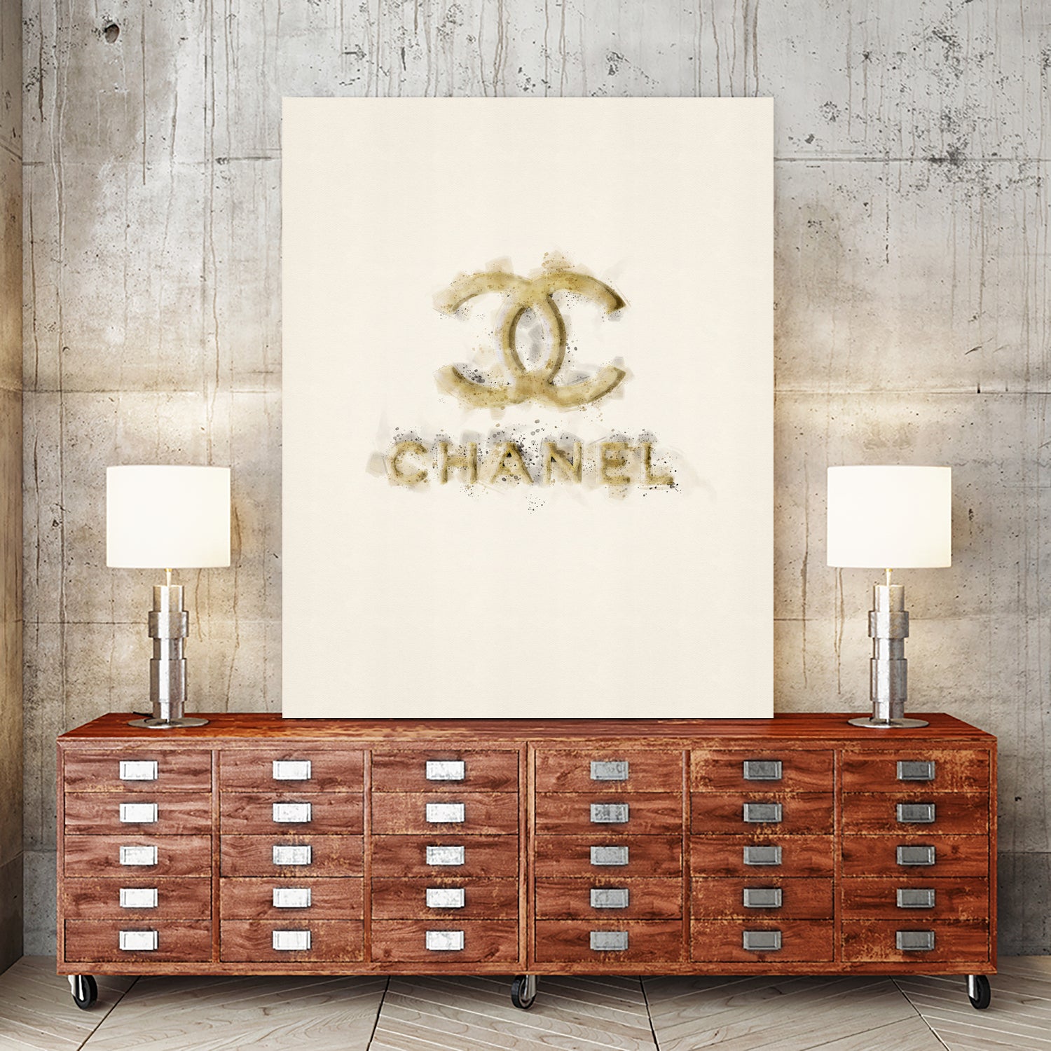 Chanel by miguel angel romero franco on GIANT ART - white digital drawing