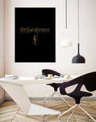 yves saint laurent by miguel angel romero franco on GIANT ART - black digital drawing