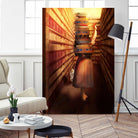 Book Collector by Diogo Veríssimo on GIANT ART - brown photo manipulation