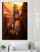 Book Collector by Diogo Veríssimo on GIANT ART - brown photo manipulation