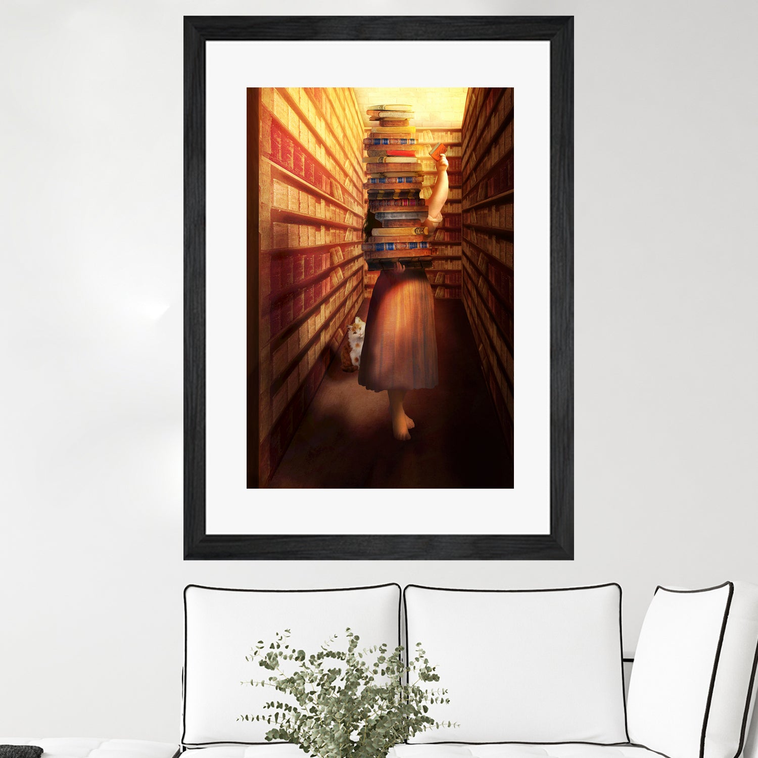 Book Collector by Diogo Veríssimo on GIANT ART - brown photo manipulation