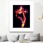 Fire of Aang by syarif syarif on GIANT ART - gray photo illustration