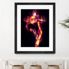 Fire of Aang by syarif syarif on GIANT ART - gray photo illustration