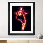 Fire of Aang by syarif syarif on GIANT ART - gray photo illustration