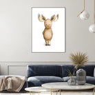 Moose by Anna Abramska on GIANT ART - brown digital drawing