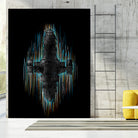 neon shiny by frederic levy-hadida on GIANT ART - black digital drawing