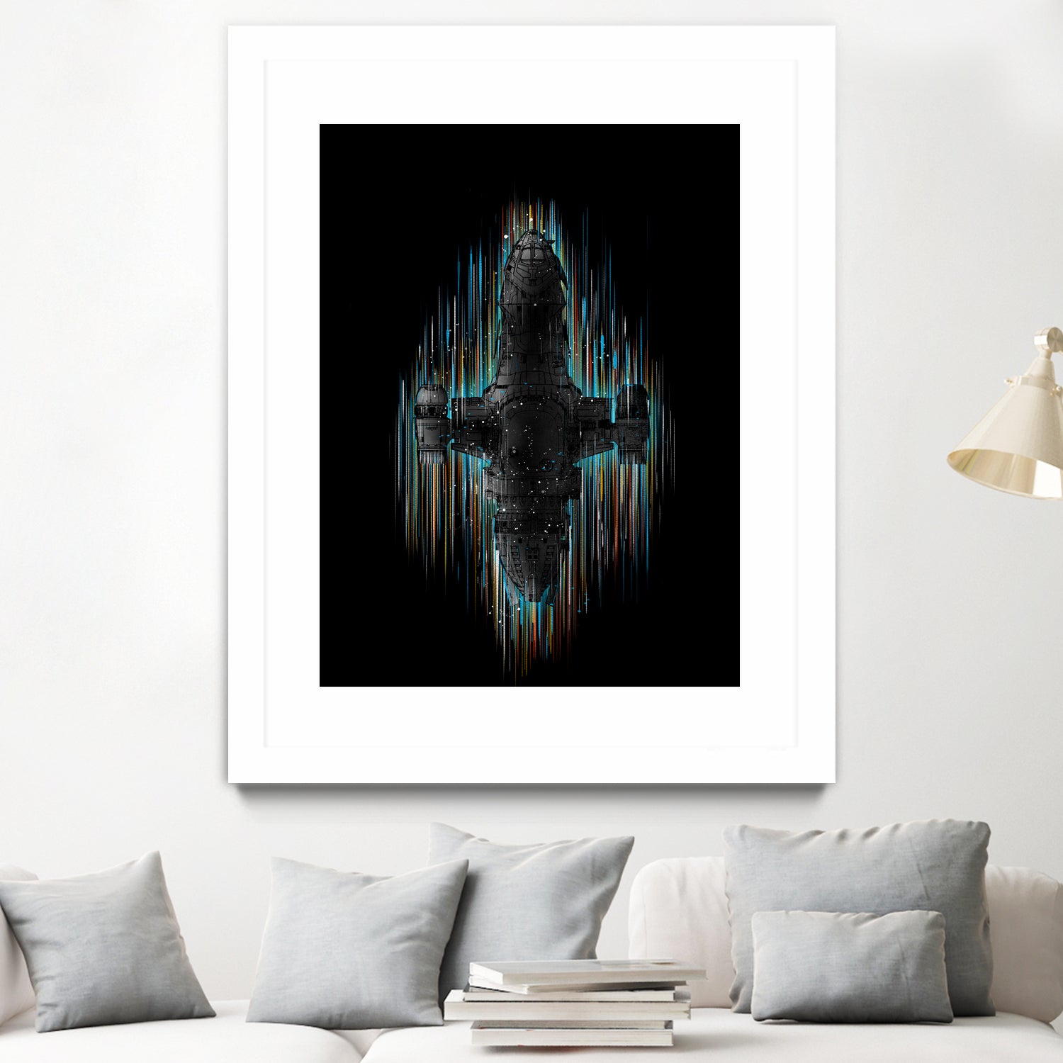 neon shiny by frederic levy-hadida on GIANT ART - black digital drawing