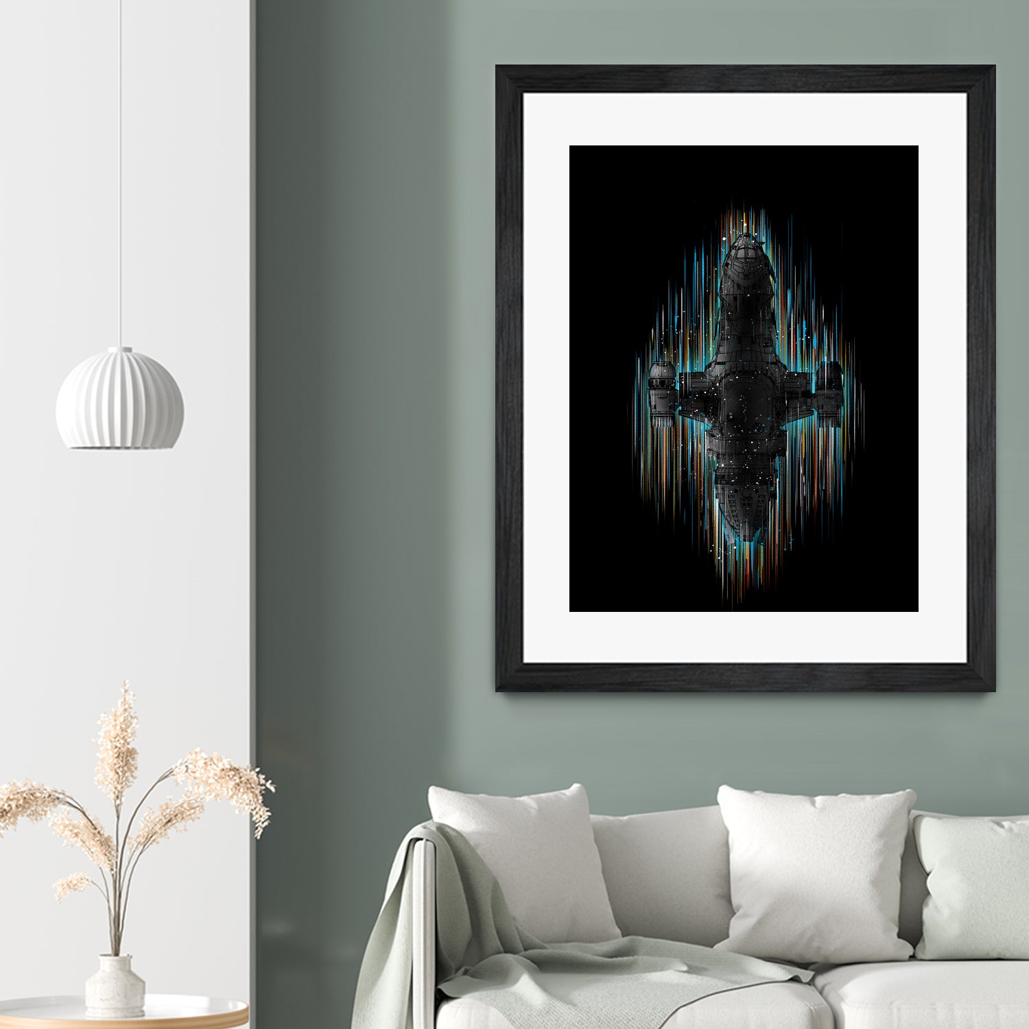 neon shiny by frederic levy-hadida on GIANT ART - black digital drawing