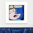 Super Hero Romance by TULIO ALMEIDA on GIANT ART - blue digital drawing