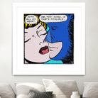 Super Hero Romance by TULIO ALMEIDA on GIANT ART - blue digital drawing