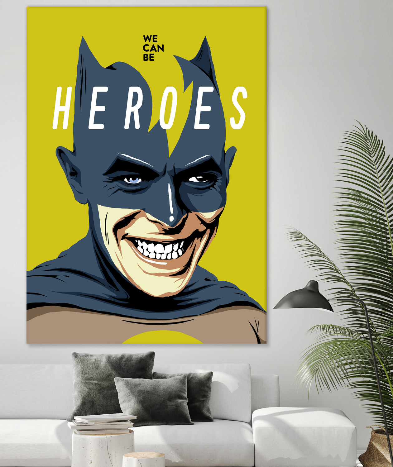 Heroes by Bily Mariano da Luz on GIANT ART - yellow digital painting