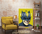 Heroes by Bily Mariano da Luz on GIANT ART - yellow digital painting