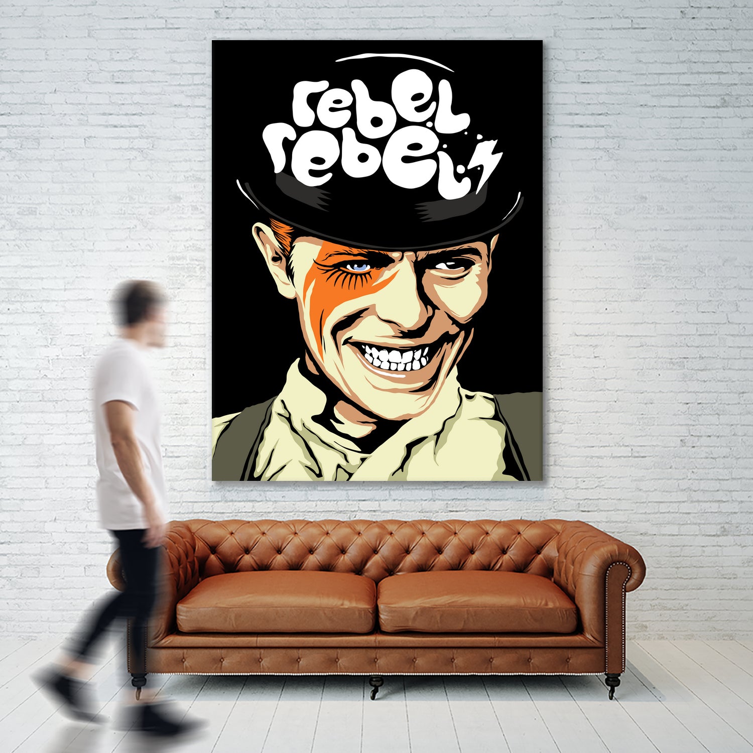 Rebel Rebel by Bily Mariano da Luz on GIANT ART - black digital painting