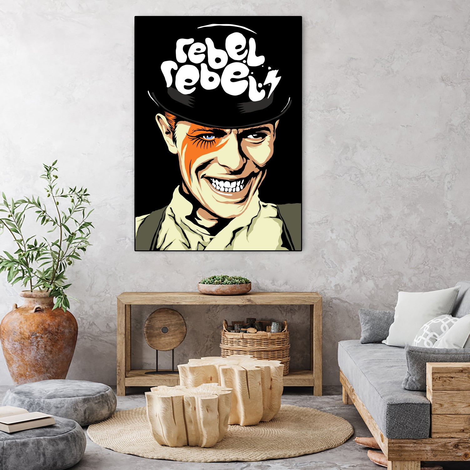 Rebel Rebel by Bily Mariano da Luz on GIANT ART - black digital painting