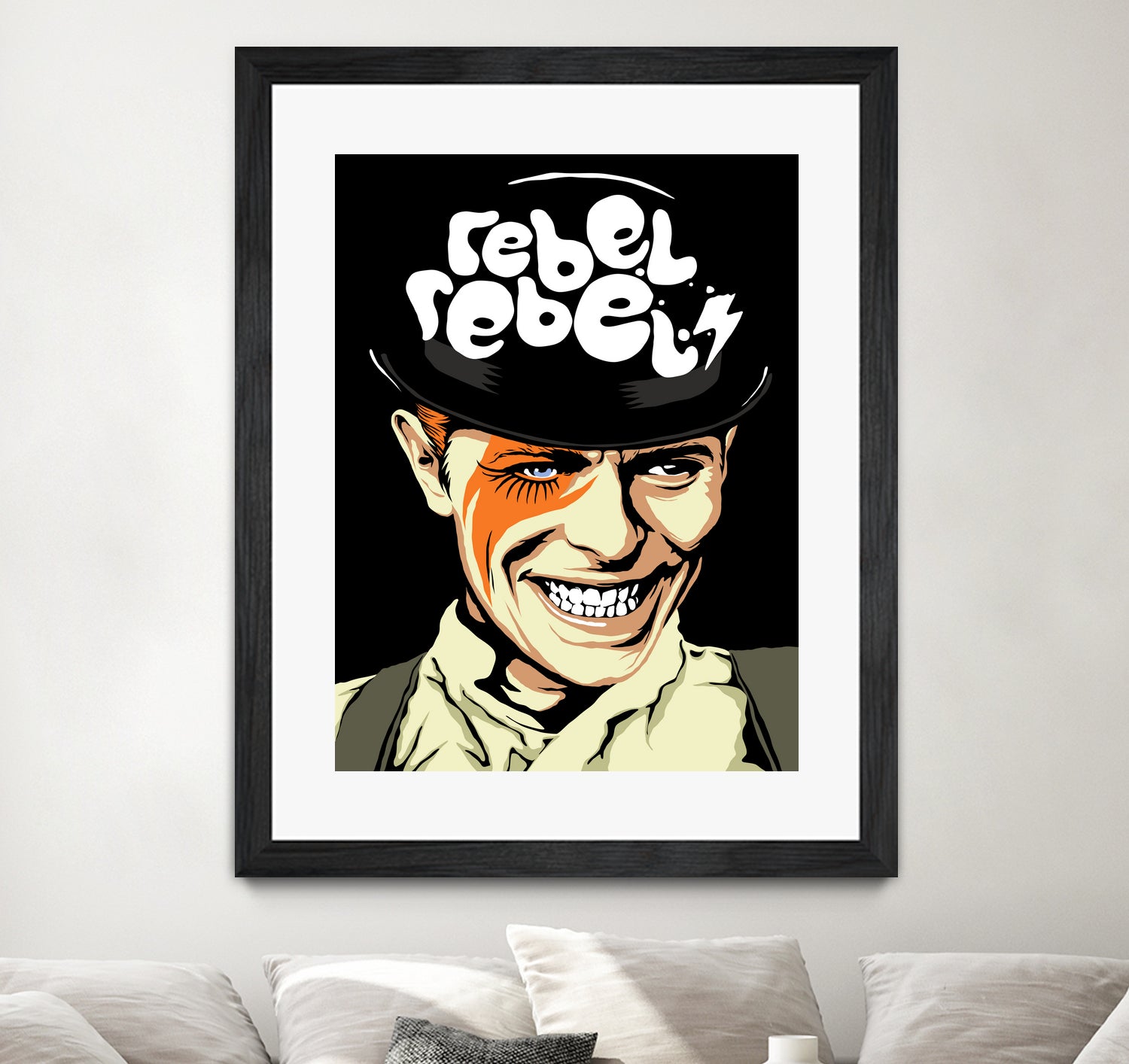 Rebel Rebel by Bily Mariano da Luz on GIANT ART - black digital painting