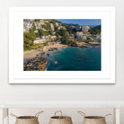 Puerto Vallarta - Conchas Chinas Beaches by Reid Harrison on GIANT ART - blue photo illustration