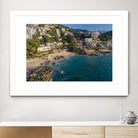 Puerto Vallarta - Conchas Chinas Beaches by Reid Harrison on GIANT ART - blue photo illustration