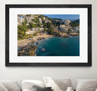 Puerto Vallarta - Conchas Chinas Beaches by Reid Harrison on GIANT ART - blue photo illustration