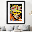 Space Oddity by Bily Mariano da Luz on GIANT ART - orange digital drawing