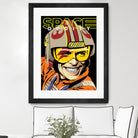 Space Oddity by Bily Mariano da Luz on GIANT ART - orange digital drawing