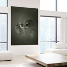 Alien by Lukáš Brežák on GIANT ART - black digital painting