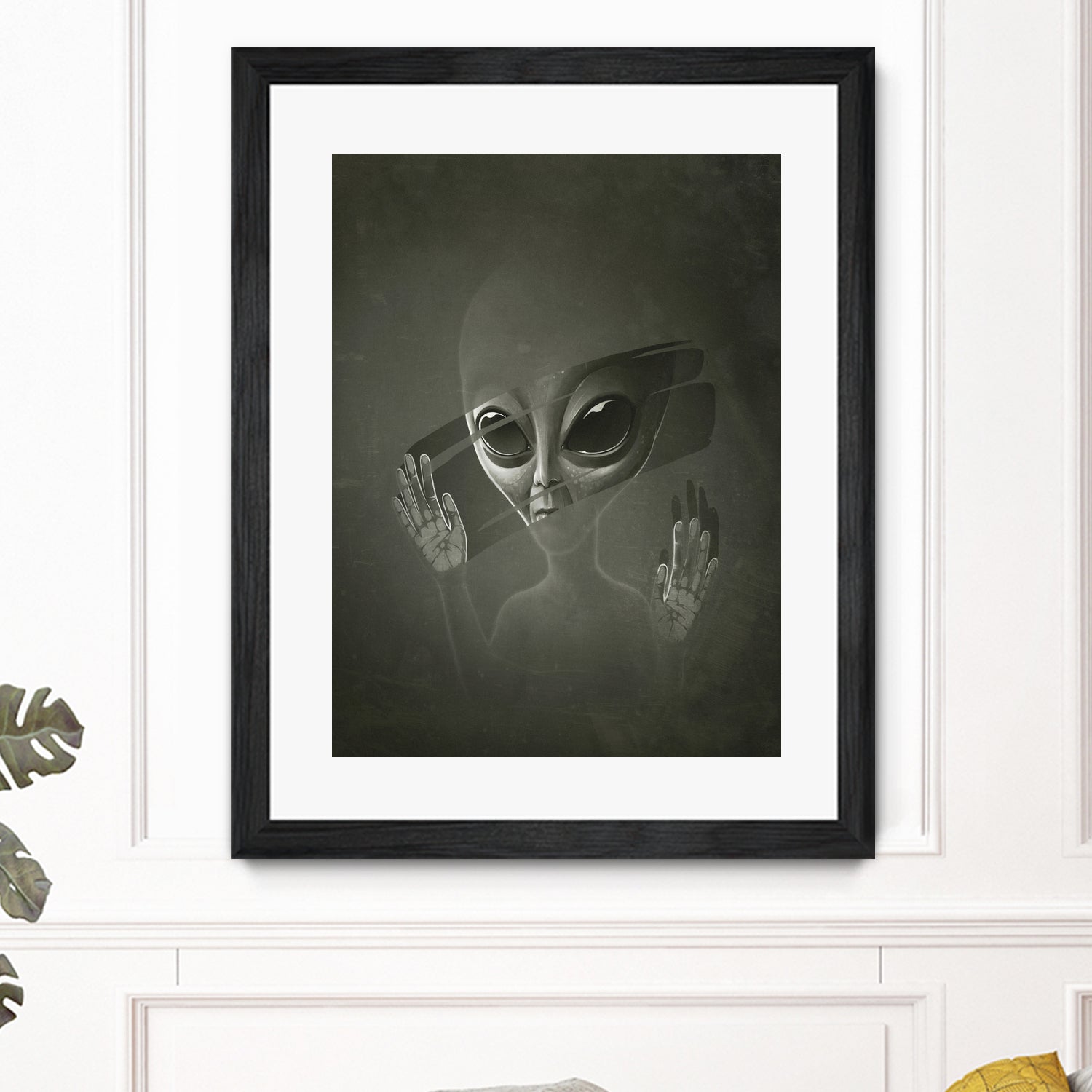 Alien by Lukáš Brežák on GIANT ART - black digital painting