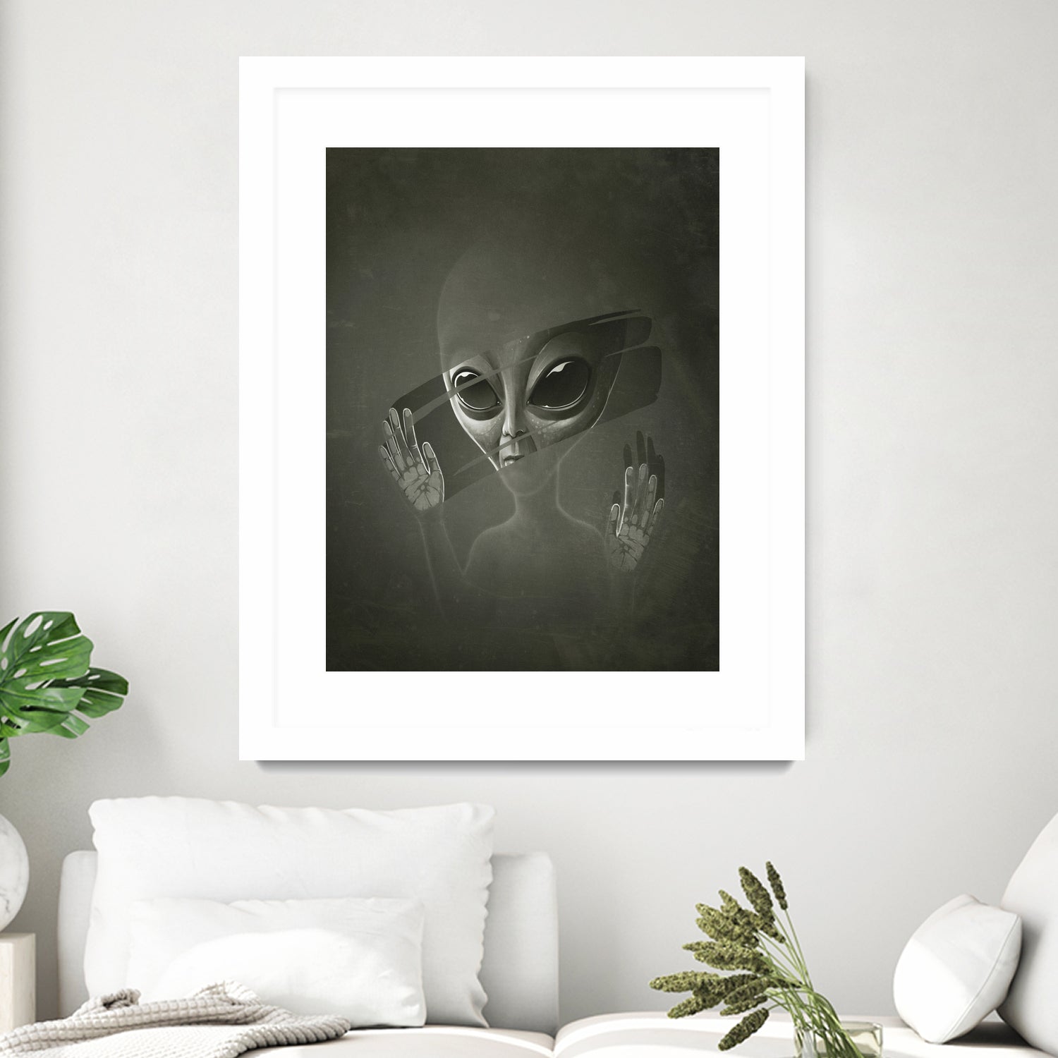 Alien by Lukáš Brežák on GIANT ART - black digital painting