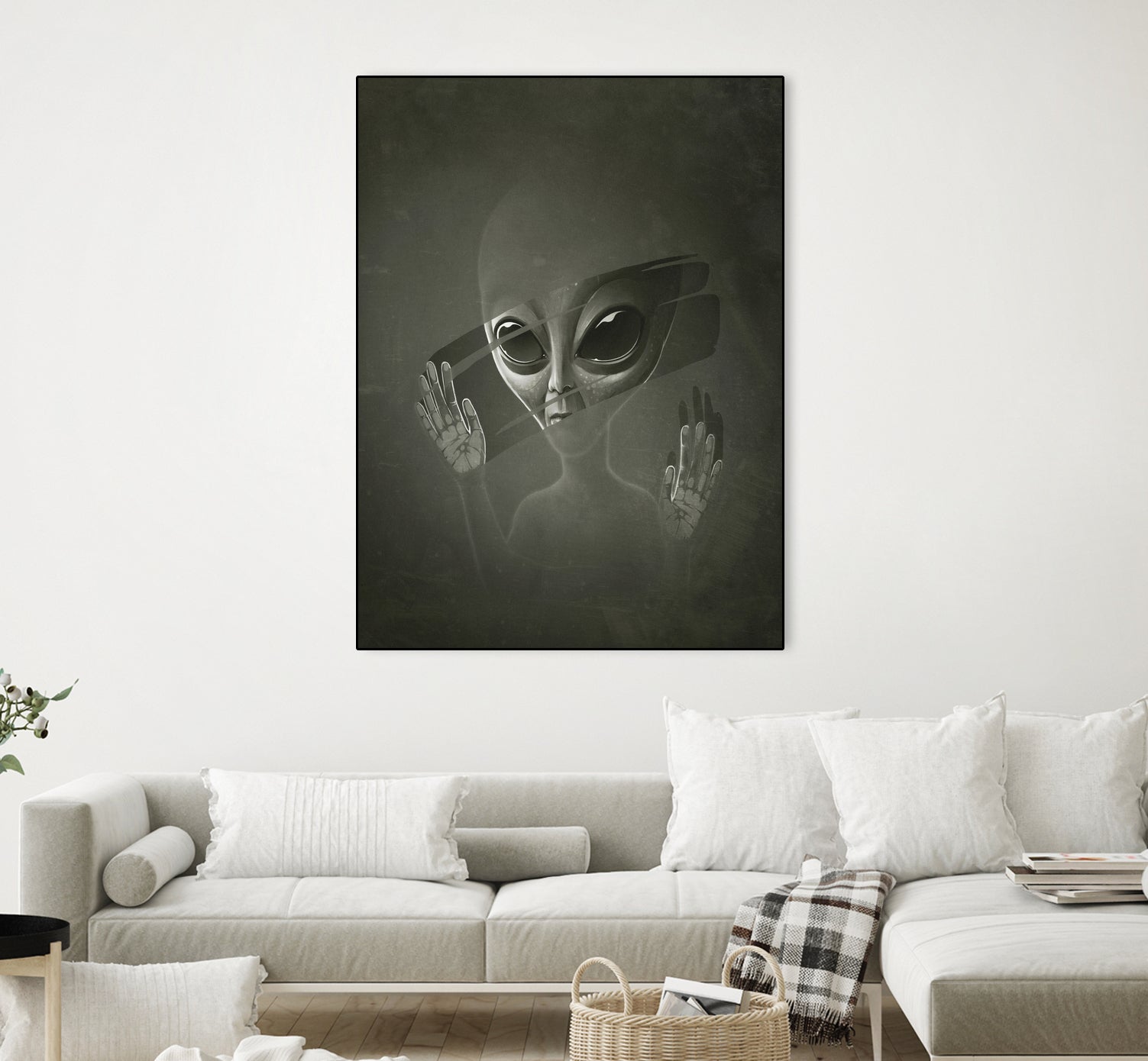 Alien by Lukáš Brežák on GIANT ART - black digital painting