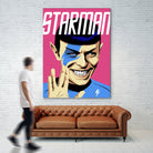 Starman by Bily Mariano da Luz on GIANT ART - pink digital painting