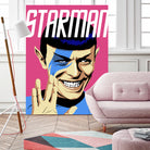 Starman by Bily Mariano da Luz on GIANT ART - pink digital painting